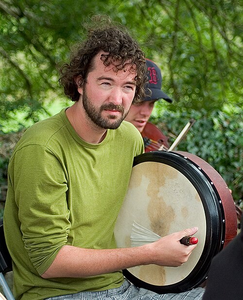 File:Bodhran player.jpg