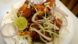 Chicken tikka, New Delhi