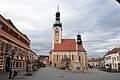Saint Emeric church in the Jurisics Square