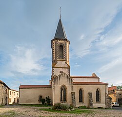 The church in Espirat