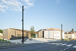 Town hall of Aubigny-Les Clouzeaux