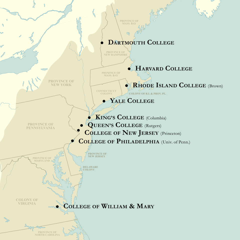 File:Colonial Colleges map.svg
