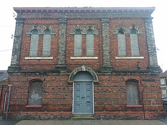 Oddfellows Hall, Queens Street side