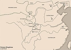 Former Liang in the northwest