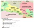 Slavonian Military Frontier, Slavonia, Serbia and Banat/Vojvodina (1849)