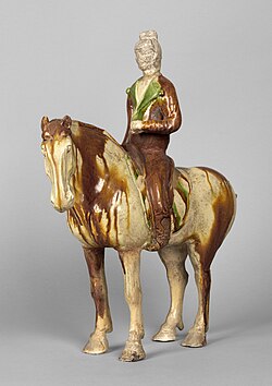 Horse rider, Tang dynasty, 618-907