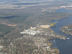 Aerial view of northern side of Hakenfelde