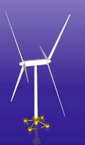 Counter-rotating wind turbine
