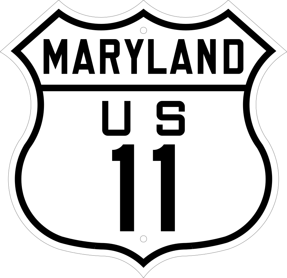 File:US 11 Maryland 1926.svg