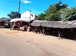 Anjiamangirana is situated at the  RN 6, between Antsohihy and Port Bergé