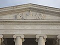 Pediment, with an Adolph Alexander Weinman sculpture of the Committee of Five