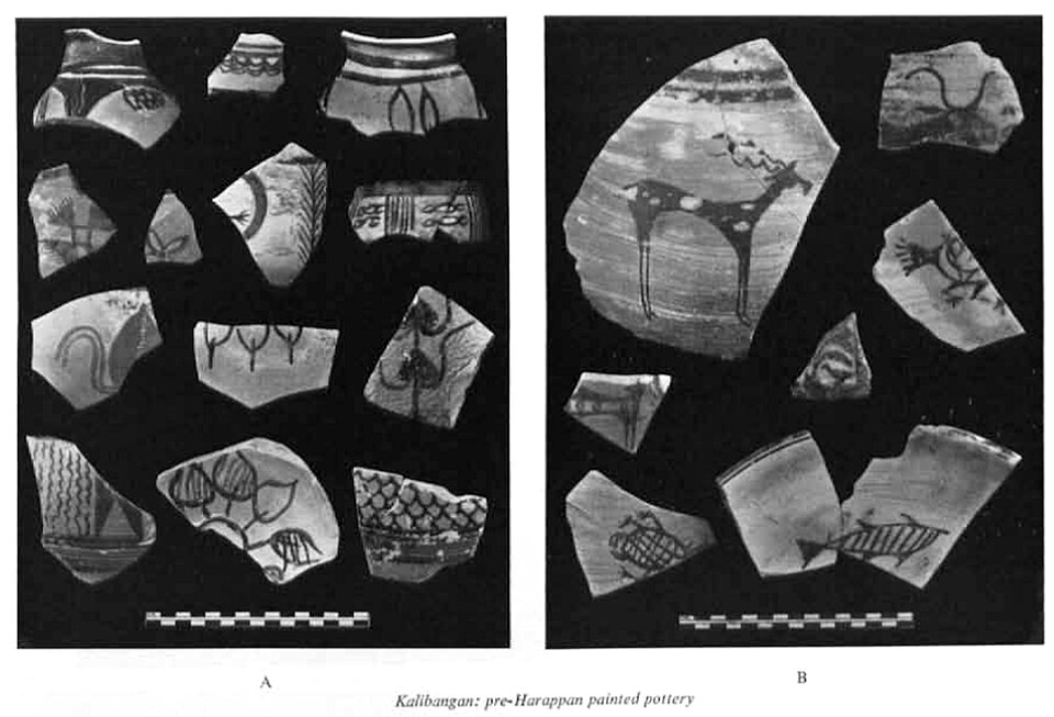 File:Kalibangan pre-Harappan painted pottery.jpg