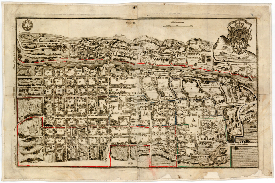 File:Plano de Queretaro Calado 1796.png
