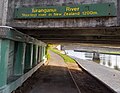 Tūranganui road bridge sign