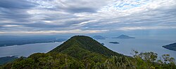 On top of Conchagua on a lookout called (Mirador Espiritu de la Montana), which overlooks the Gulf of Fonseca
