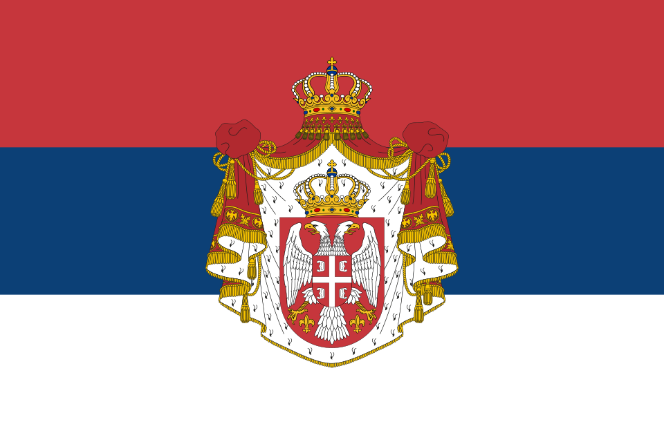 File:Flag of Serbia (1882–1918).svg