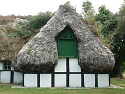 Seaweed roof on Læsø