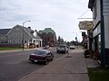 The main street (Bayfield St./Rte. 13), Washburn, Wisconsin
