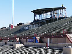 Aggie Memorial Stadium - East Side Stands & Skybox Construction 02