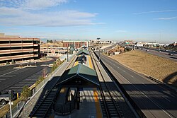 11. The Dry Creek Station in Centennial.