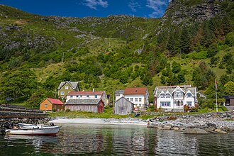 Indre Fure on the Stad peninsula.