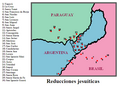 Jesuit missions among the Guaraní and Misiones Orientales (1756)