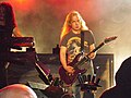 Emppu Vuorinen performing with Nightwish at Norway Rock Festival in 2009