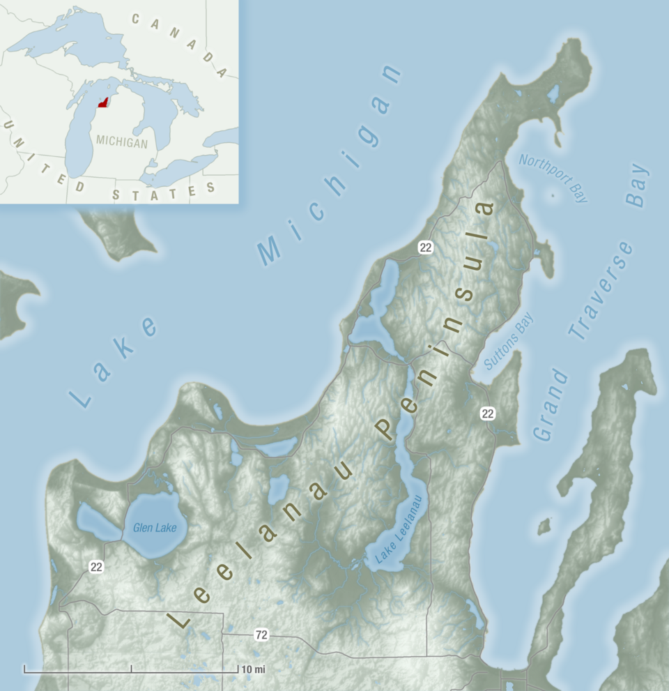 File:LeelanauPeninsulaMap.png