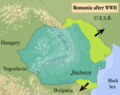 Image 83Map of Romanian territorial losses after World War II (from History of Romania)