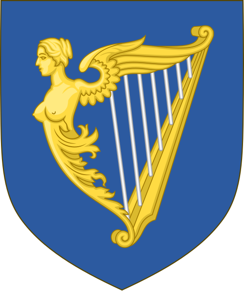 File:Arms of Ireland (historical).svg