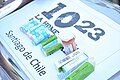Tray shows products used in Chile in 2011
