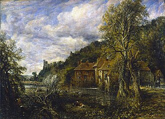Arundel Mill and Castle by John Constable, 1837.