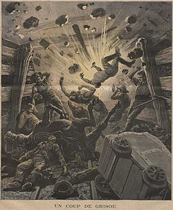 Firedamp Explosion in a Mine