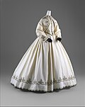 Promenade dress 1862–1864 (American)