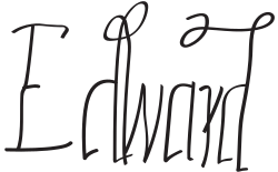 Edward VI's signature