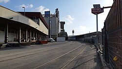 Industrial spur to Ramid Silo in Bney Brak rail yard