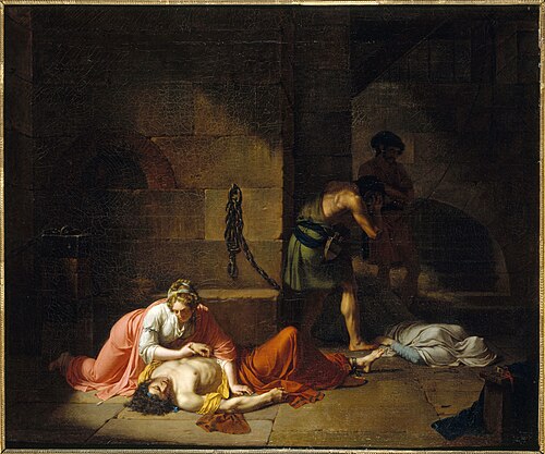 The Death of Agis (1789), Petit Palais