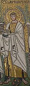Mosaic of Saint Lawrence from the Basilica of Sant'Apollinare Nuovo in Ravenna