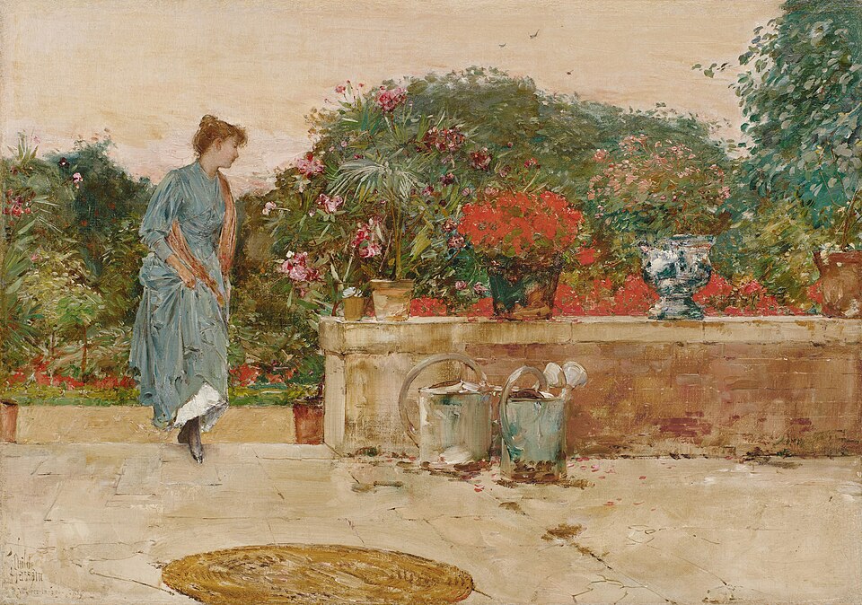 File:In the Garden series Hassam 1888.jpg