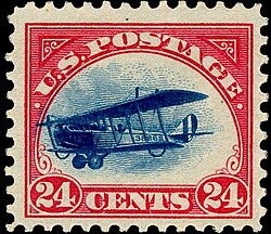 24¢ Curtiss Jenny