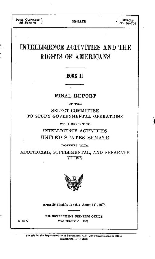 File:Church Committee report (Book II).pdf