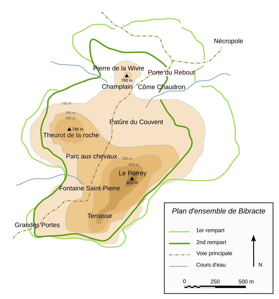 File:Plan Bibracte-fr.svg
