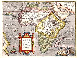 Africa Ortelius 1570