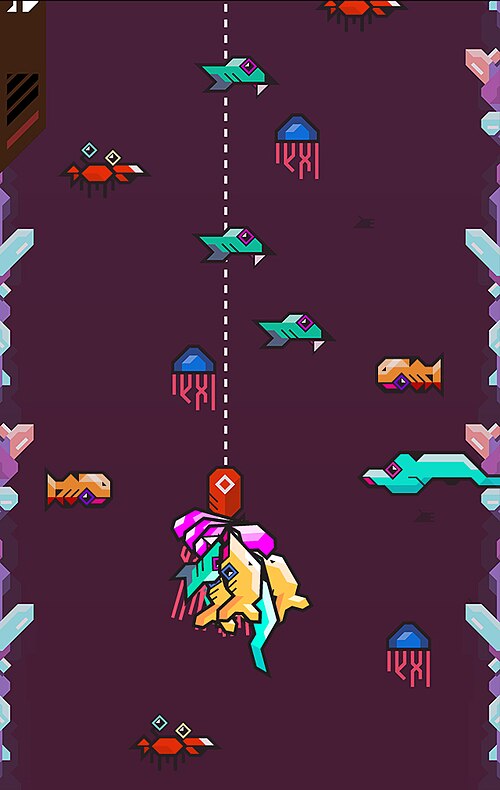 File:Ridiculous Fishing ascending screencap.jpg