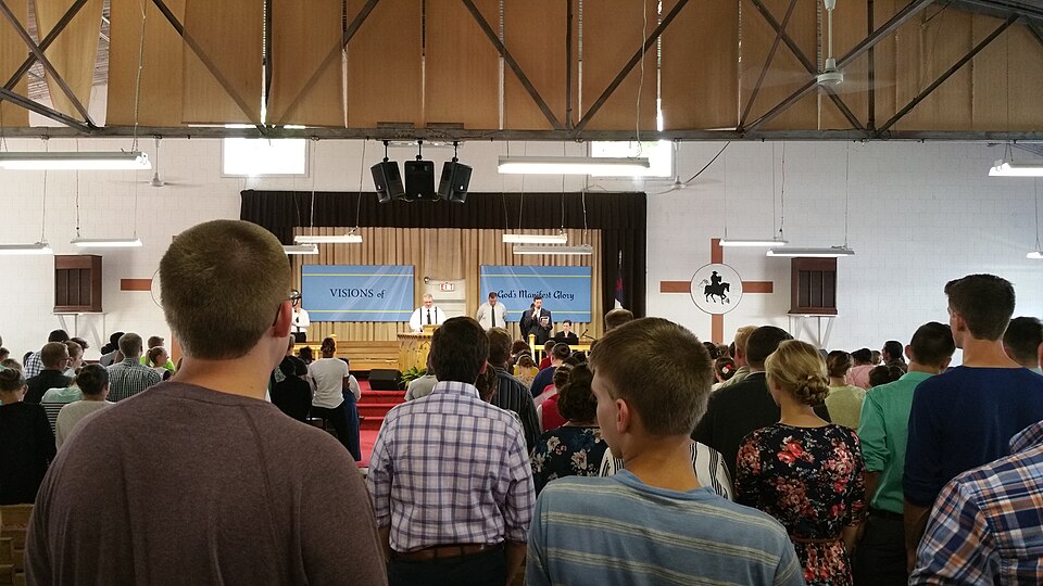 File:Camp Meeting at Wesleyan Methodist Campground.jpg