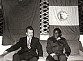 Ngouabi (right)
