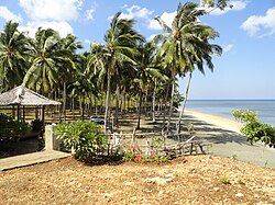 Bungalow on a Beach on the West coast of Selayar Island