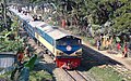 The Tista Express on the Narayanganj-Bahadurabad Ghat Line in 2011