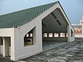 Rooftop pavilion on the annex building.