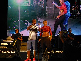 Bunji Garlin and Fay-Ann Lyons 2014
